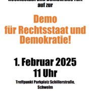 01.02.2025 Demonstration für Rechtsstaat und Demokratie